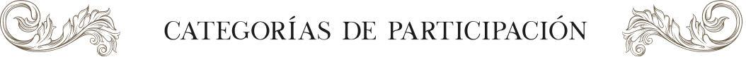 categorias de participacion titulo