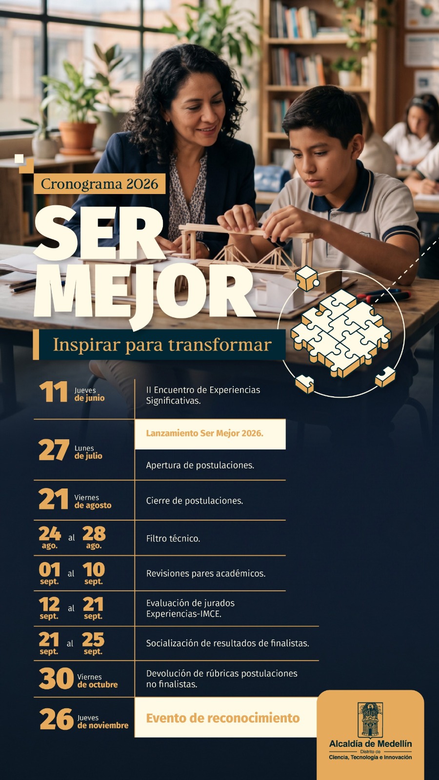 cronograma ser mejor 2026